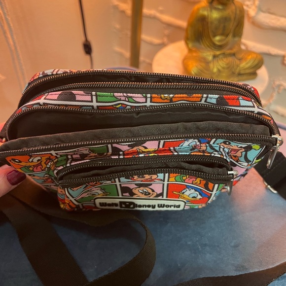Disney Character Grid Belt Bag - Multicolor - Picture 5 of 6